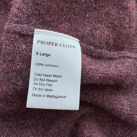 Proper Cloth 1/4 zip sweater - Picture 2 of 4